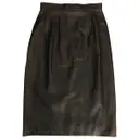 Leather skirt Chanel - Vintage
