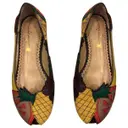 Leather ballet flats Charlotte Olympia