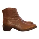 Leather boots Gianni Bravo