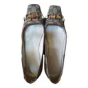 Leather ballet flats Gucci - Vintage
