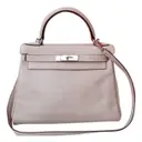 Leather Handbag Kelly Hermès