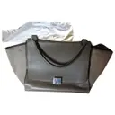 Leather Handbag Trapèze Celine