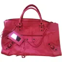 Leather Handbag Work Balenciaga