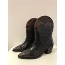 PARIS TEXAS Leather western boots for sale