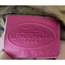 Pliage  leather travel bag Longchamp