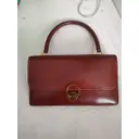 Ring leather handbag Hermès - Vintage