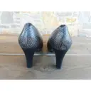 Leather heels Unisa