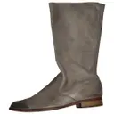 Leather boots Zadig & Voltaire
