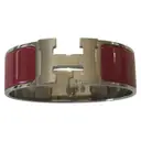 Red Clic bracelet  Hermès