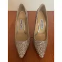 Buy Jimmy Choo Romy glitter heels online