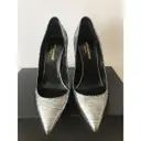 Buy Saint Laurent Anja leather heels online