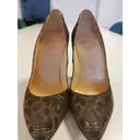 Buy Christian Louboutin Anjalina leather heels online