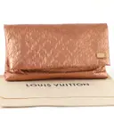 Leather clutch bag Louis Vuitton