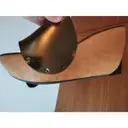 Leather mules & clogs Robert Clergerie - Vintage