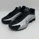 Shox leather low trainers Nike