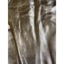Spring Summer 2020 leather mid-length skirt Sandro