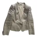 Linen suit jacket Alexander McQueen