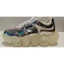 Chain Reaction patent leather trainers Versace
