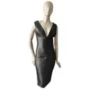 Wool mid-length dress Gianni Versace - Vintage