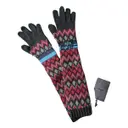 Cashmere long gloves Prada