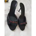 Buy Gucci Arielle cloth sandals online