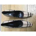 Cloth heels Burberry - Vintage