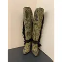 Cloth western boots Isabel Marant