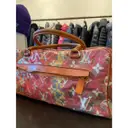 Weekend cloth handbag Louis Vuitton