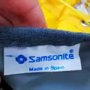 Cloth weekend bag SAMSONITE - Vintage