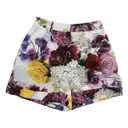 Multicolour Cotton Shorts Dolce & Gabbana