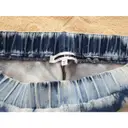 Buy Mcq White Denim - Jeans Shorts online