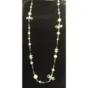 CC crystal long necklace Chanel