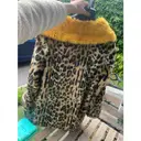Buy Paul Smith Faux fur coat online