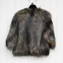 Buy Paul Smith Faux fur jacket online
