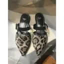Multicolour Fur Sandals Fendi