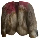Multicolour Fur Jacket Isabel Marant