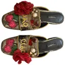 Glitter flats Dolce & Gabbana