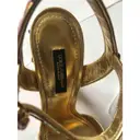 Glitter sandals Dolce & Gabbana