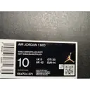 Buy JORDAN Air Jordan 1 leather high trainers online