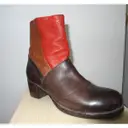 Moma Leather ankle boots for sale