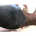 Leather sandal Blumarine