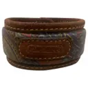 Leather bracelet Cacharel