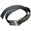 Leather belt Dior Homme