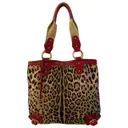 Leather tote Dolce & Gabbana - Vintage