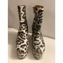 Buy Dries Van Noten Leather ankle boots online
