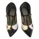 Leather heels Giannico