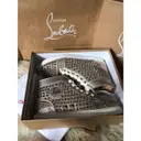 Lou Spikes leather trainers Christian Louboutin