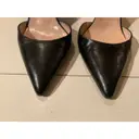 Leather heels Manolo Blahnik