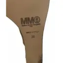 Leather sandal MM6