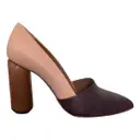 Leather heels Mulberry